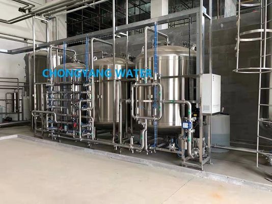 Πλήρες ατσάλι Pharma σύστημα νερού 500LPH σύστημα νερού Pharma