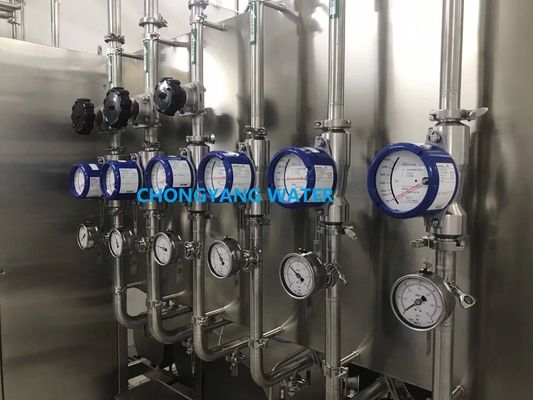 SS304 316L Φαρμακευτικά συστήματα καθαρισμού νερού Εγκαταστάσεις επεξεργασίας 100CFU/Ml