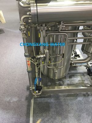 Χωριστή θερμότητας Υπερκαθαρή Φαρμακευτική εγκατάσταση επεξεργασίας ρευστών φυτών UV λάμπα Edi Ro