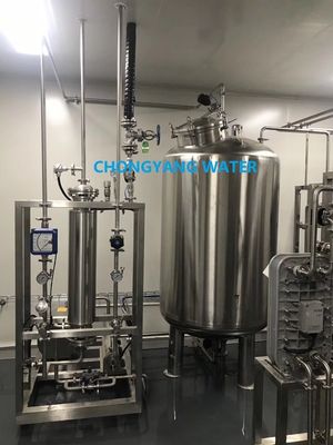 Χωριστή θερμότητας Υπερκαθαρή Φαρμακευτική εγκατάσταση επεξεργασίας ρευστών φυτών UV λάμπα Edi Ro