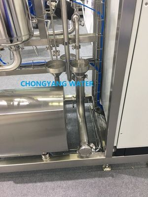 Χωριστή θερμότητας Υπερκαθαρή Φαρμακευτική εγκατάσταση επεξεργασίας ρευστών φυτών UV λάμπα Edi Ro