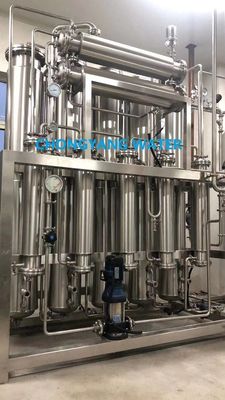 Μηχανή Pharma Distilled Water Water Distillation Equipment For Water For Injection