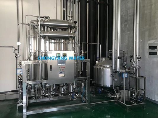 Six Effects Automatic Large Water Distiller For Injection Water Machinery Pharma Industry