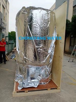 Βιομηχανική δεξαμενή καθαρισμένου νερού Απομονωμένη δεξαμενή καθαρισμού νερού από ανοξείδωτο χάλυβα