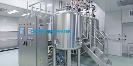 SS Cip Solution Πλύση Δεξαμενής νερού Αυτοματοποιημένο Σύστημα Cip Ζυθοποιίας στη Βιομηχανία Τροφίμων