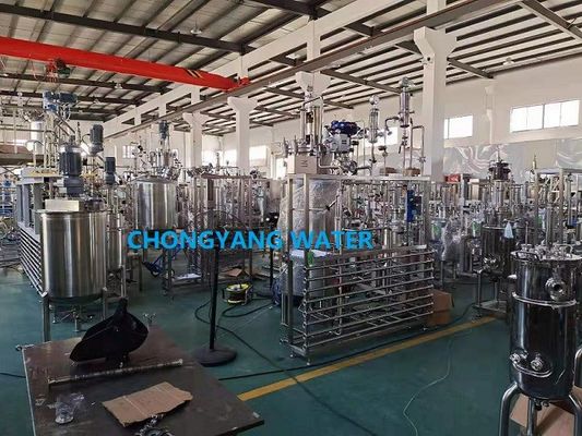 SS Cip Solution Πλύση Δεξαμενής νερού Αυτοματοποιημένο Σύστημα Cip Ζυθοποιίας στη Βιομηχανία Τροφίμων
