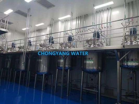 Πλήρες αυτόματο σύστημα CIP Cip Industry Food Skid με αισθητήρα