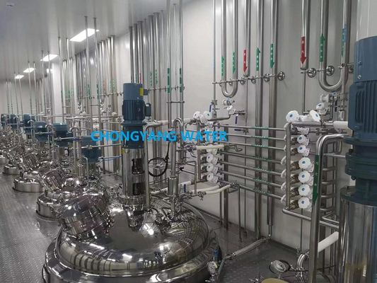 Πλήρες αυτόματο σύστημα CIP Cip Industry Food Skid με αισθητήρα