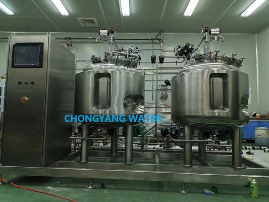 Σύστημα CIP αυτόματος καθαρισμού στο χώρο Σύστημα επεξεργασίας τροφίμων SS316 SS304