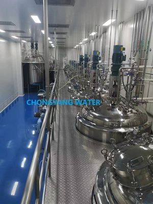 Σύστημα CIP αυτόματος καθαρισμού στο χώρο Σύστημα επεξεργασίας τροφίμων SS316 SS304
