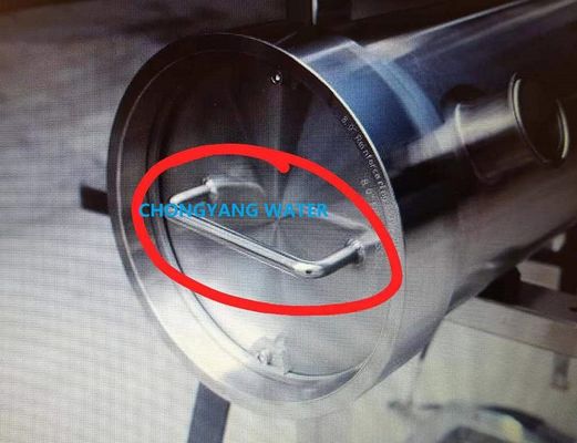 Δοχείο πίεσης από ανοξείδωτο ατσάλι 4&quot; μεμβράνη περιβλήματος μεμβράνης από ανοξείδωτο χάλυβα RO