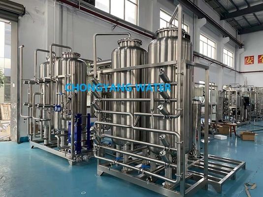 Ελεγχόμενο από PLC Φαρμακευτικό σύστημα νερού από ανοξείδωτο χάλυβα για την κατασκευή νερού φαρμακευτικών προϊόντων