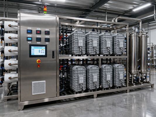 Βιομηχανικό εργοστάσιο ηλεκτροδιαιονισμού Βιομηχανικό μηχάνημα καθαρισμού νερού