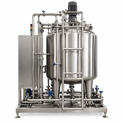 Σύστημα προετοιμασίας διαλύματος Biophar 1000L με δοχείο SS316L (Κανονισμός GMP, χειρισμός με οθόνη αφής)