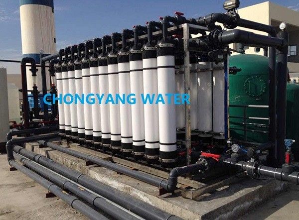 Σύστημα μεμβράνης φίλτρου νερού Auto Ultrafiltration UPVC Εγκατάσταση υπερδιήθησης από ανοξείδωτο χάλυβα